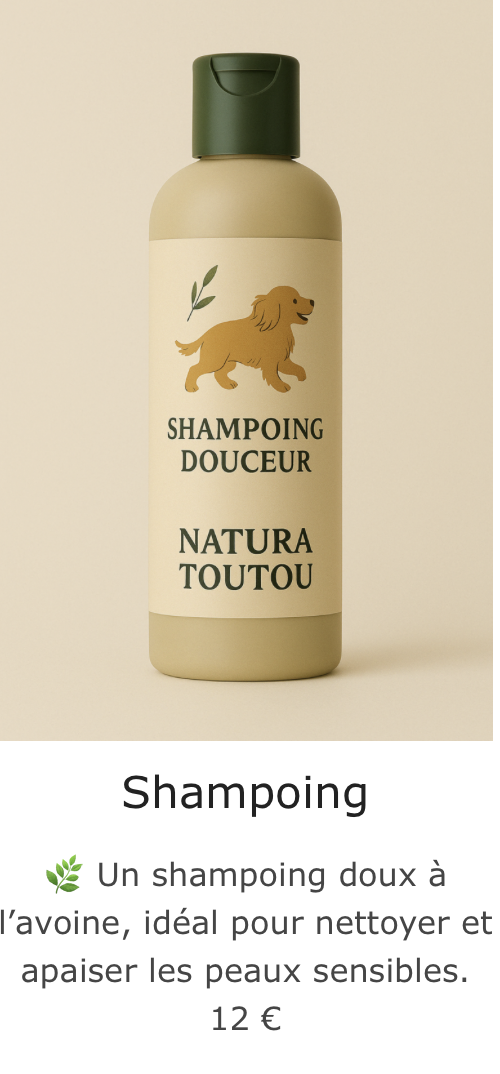 Produits bio et naturels pour chiens – utilisés au salon Natura Toutou à Lyon